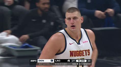 nikola jokic first quarter stats|nikola jokic 3 pointers tonight.